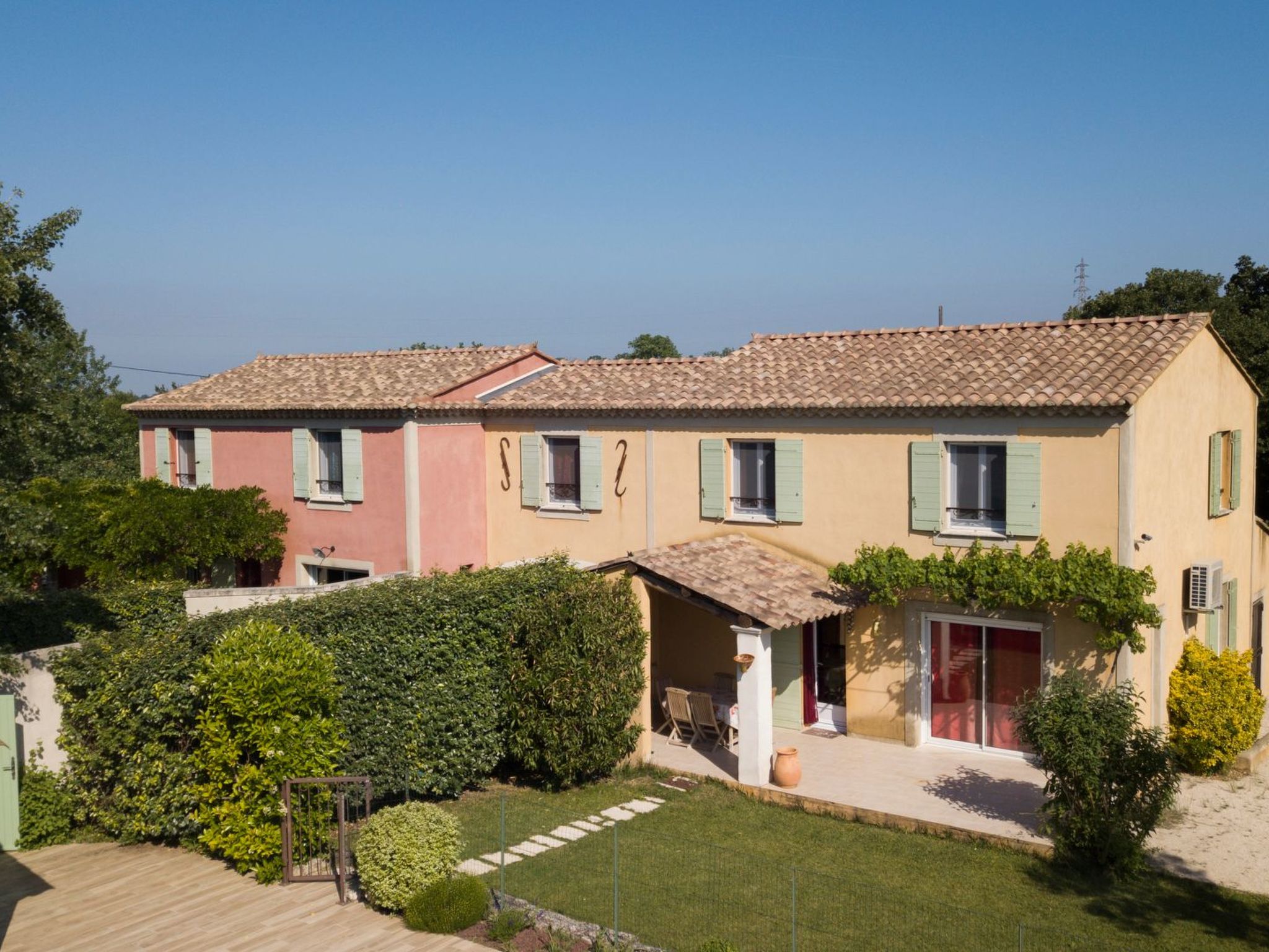 Die Gîtes de Bel-Air im Luberon in der Provence-Drinnen