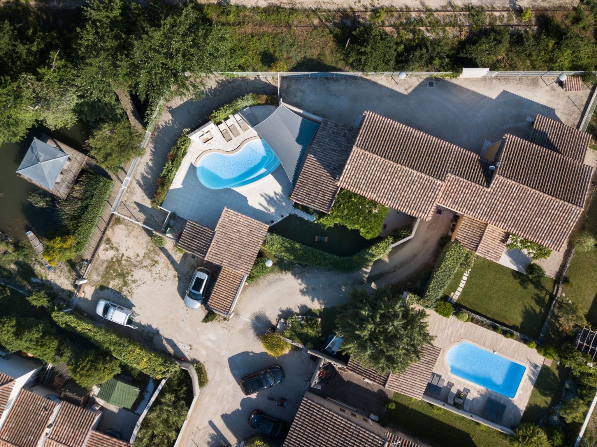 Die Gîtes de Bel-Air im Luberon in der Provence-Drinnen