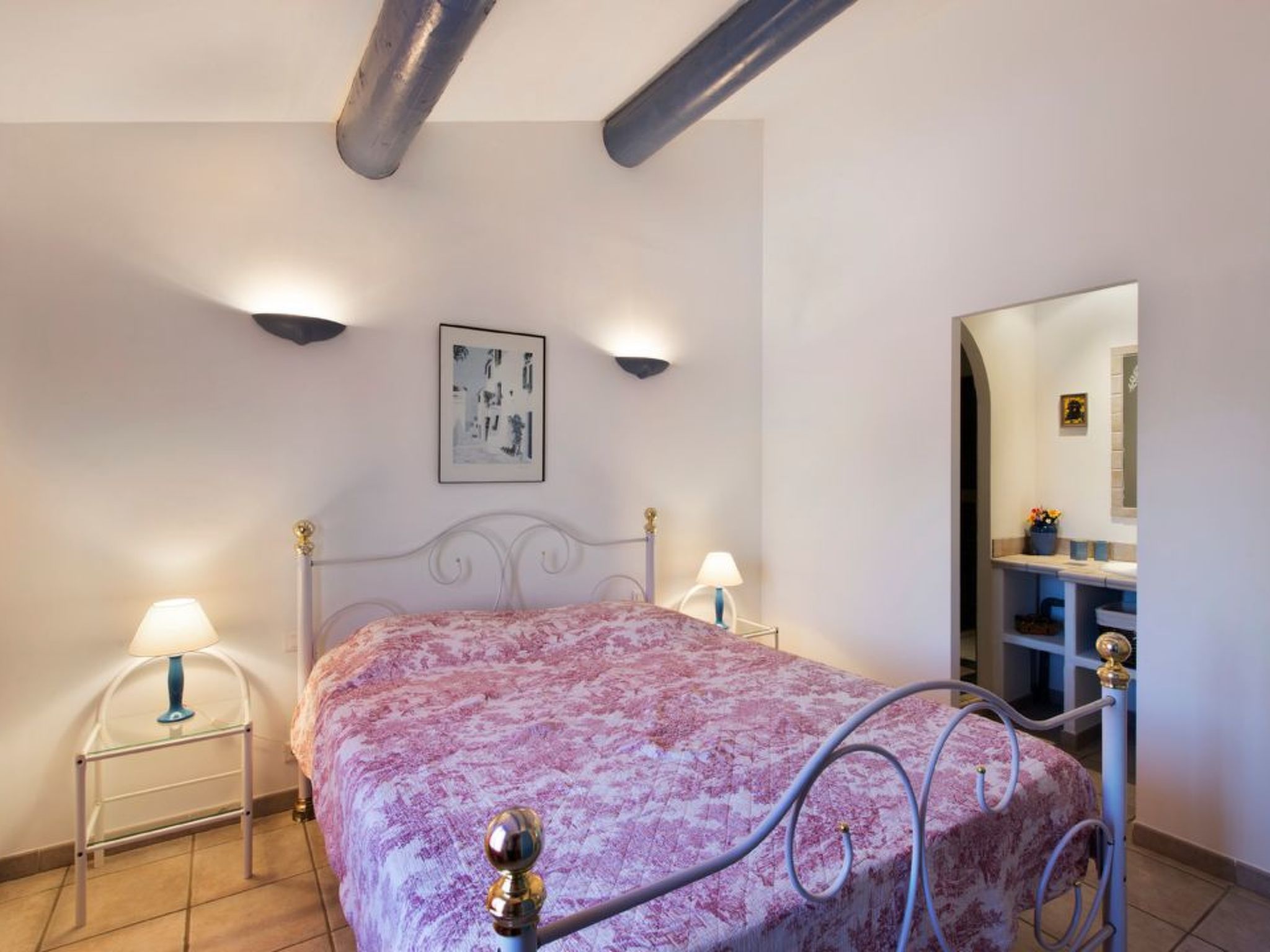 Die Gîtes de Bel-Air im Luberon in der Provence-Drinnen