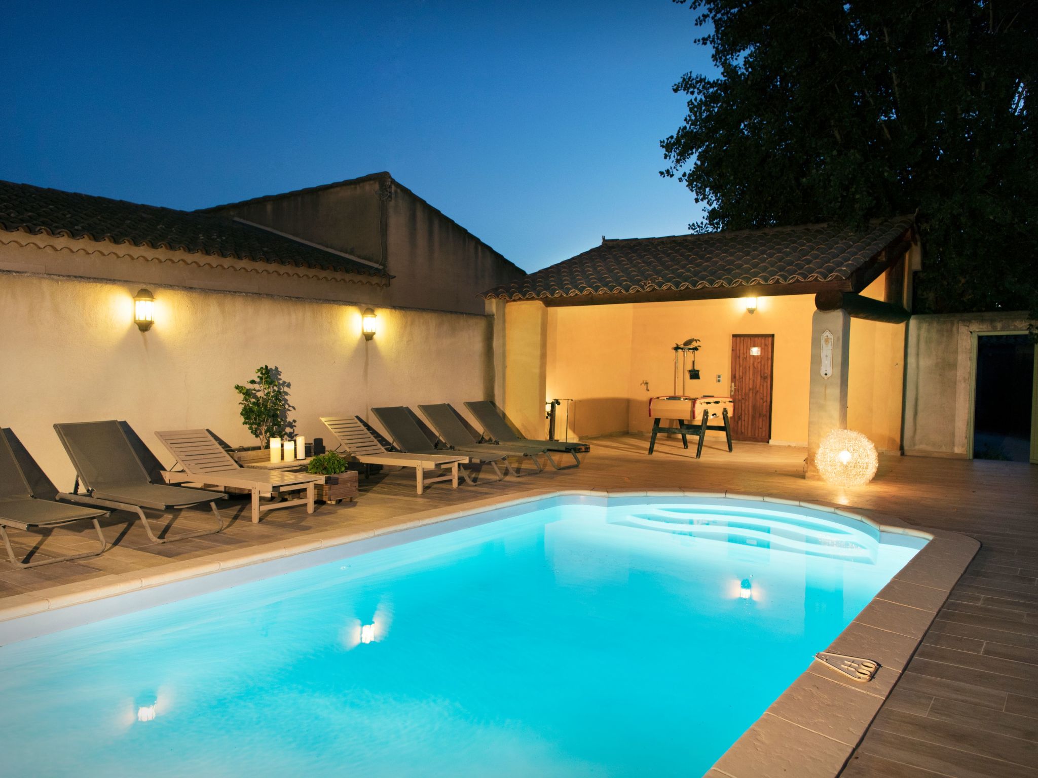 Die Gîtes de Bel-Air im Luberon in der Provence-Drinnen