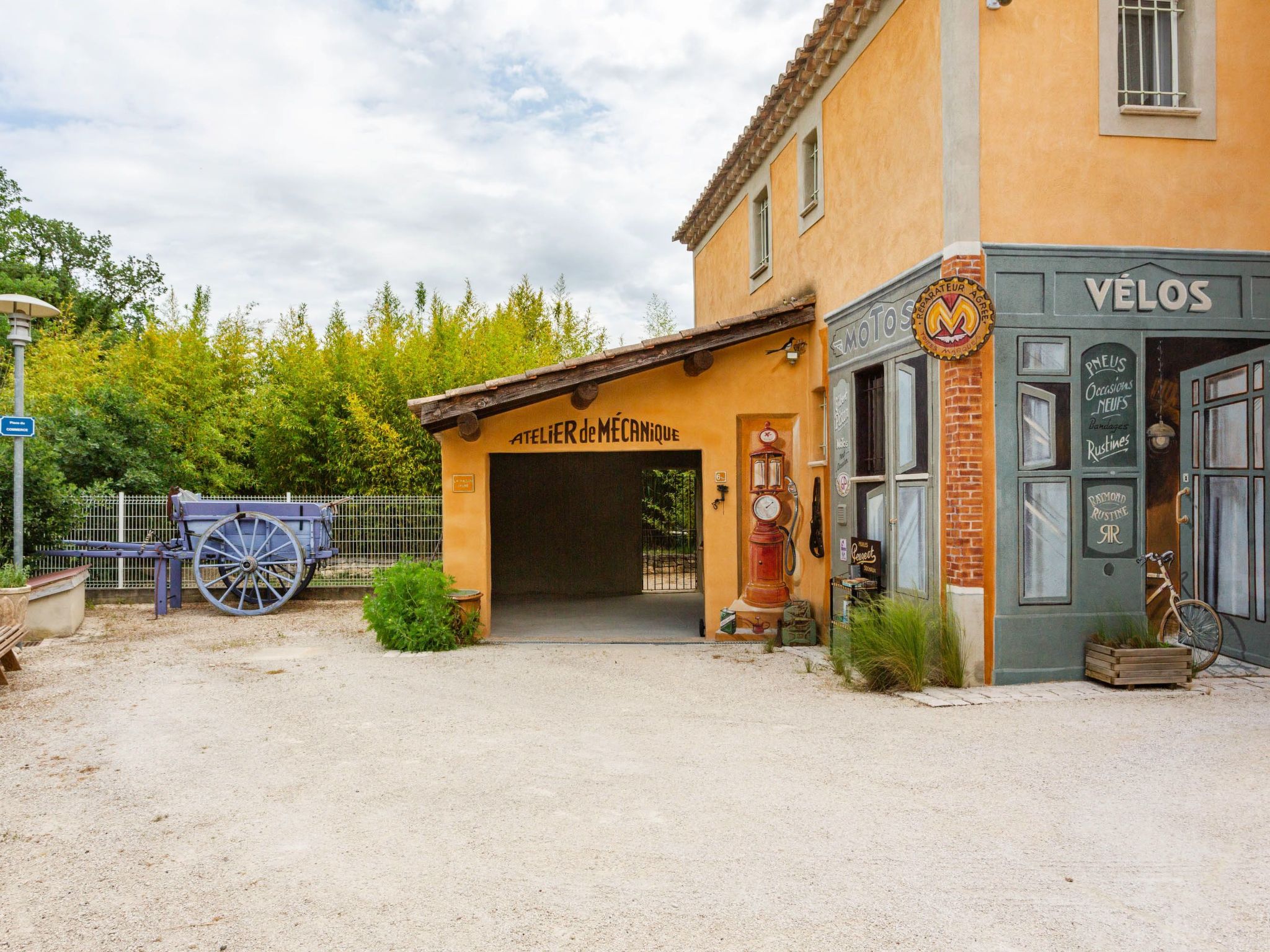 Die Gîtes de Bel-Air im Luberon in der Provence-Drinnen