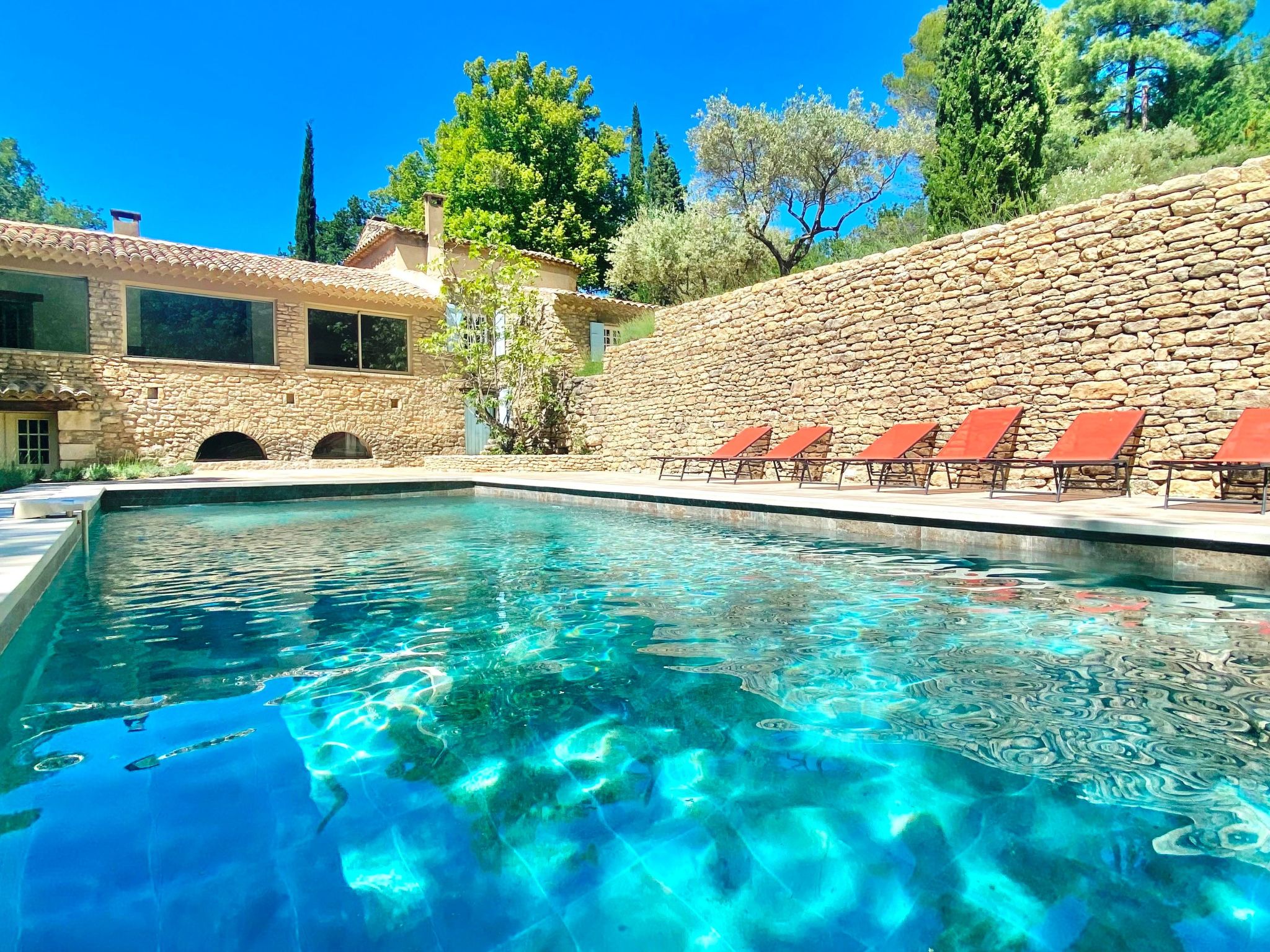 Vakantiehuis met privé zwembad in Apt (Frankrijk) voor 10 personen
