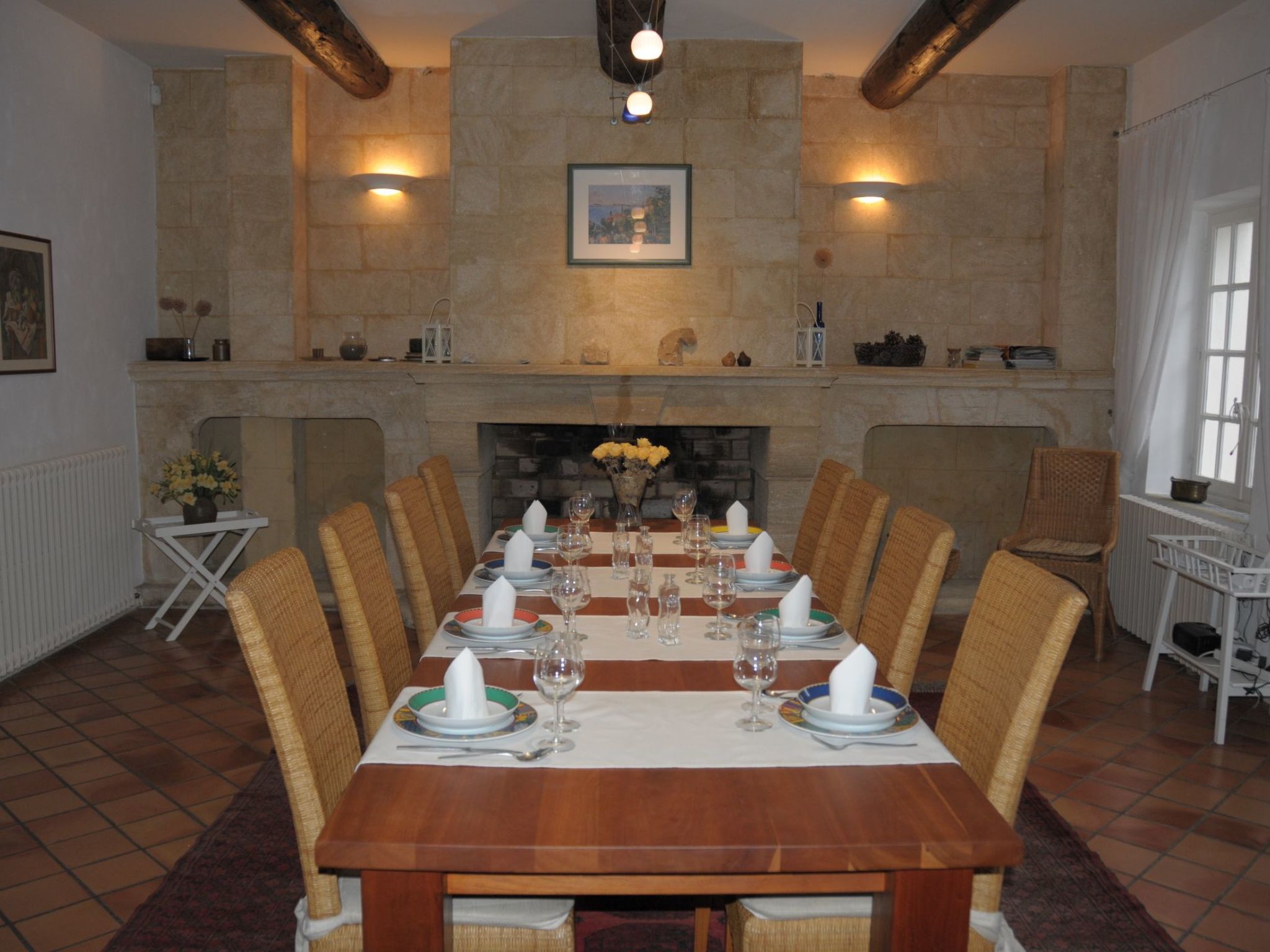 Bauernhaus mit Garten und Pool mit Bergblick - Image-tags.info