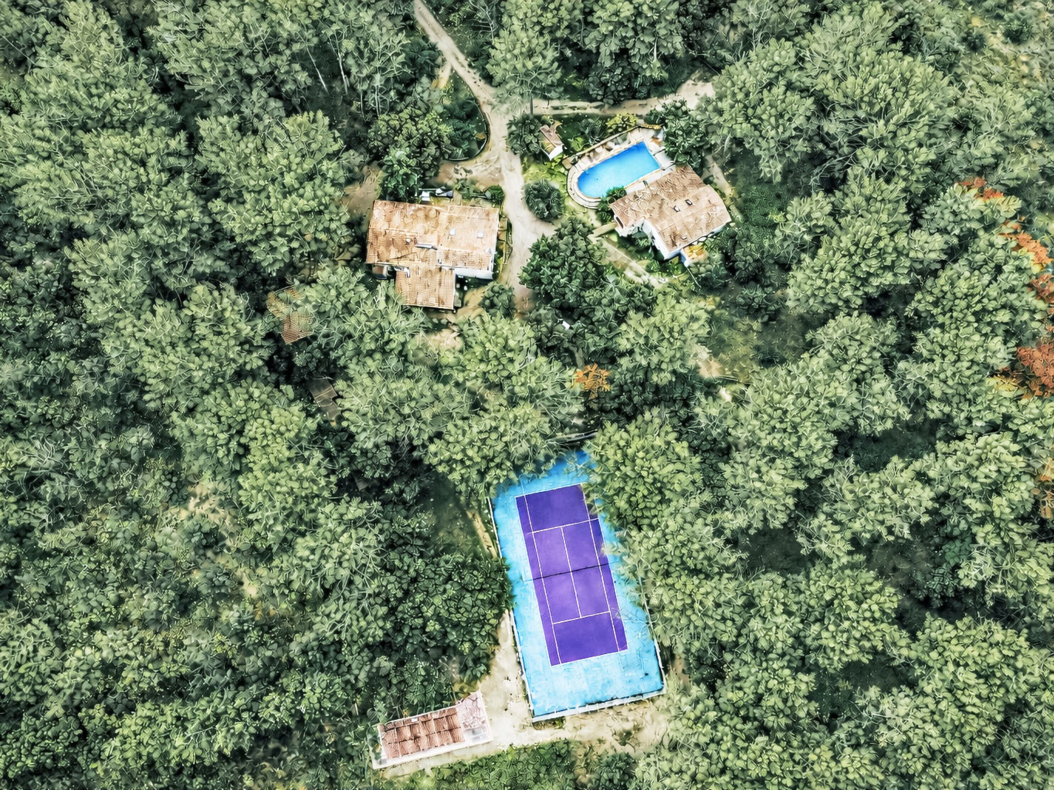 Provence 5 pers 2 Zimmer Schwimmbad Tennis