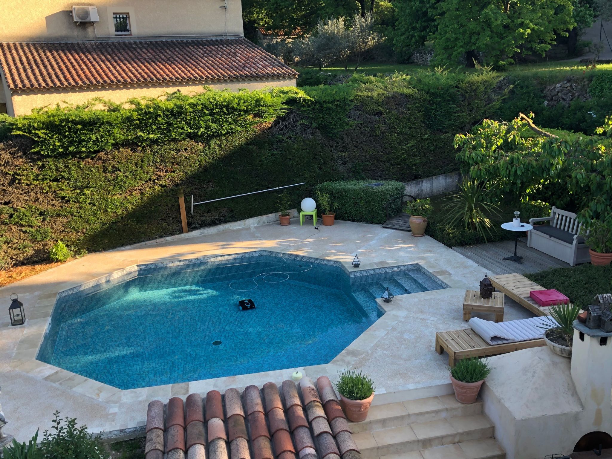 Vakantiehuis met privé zwembad in Mimet (Frankrijk) voor 2 personen