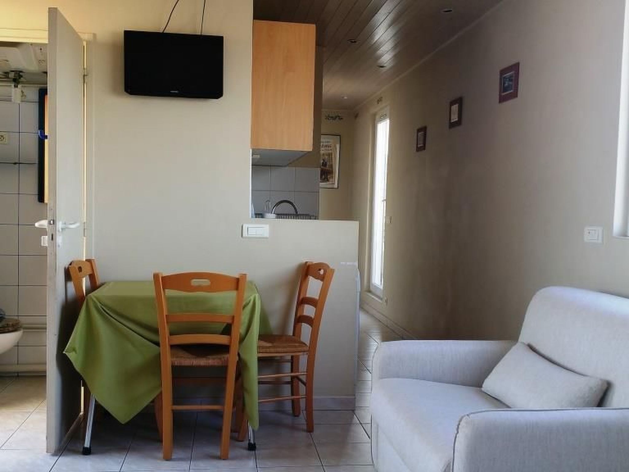 Möbliertes Studio Agachadou 25m2 mit 3 Terrassen 36m2-Binnen