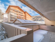 Studio aan de piste in La Foux d'Allos met verwarmd zwembad - thumbnail 1
