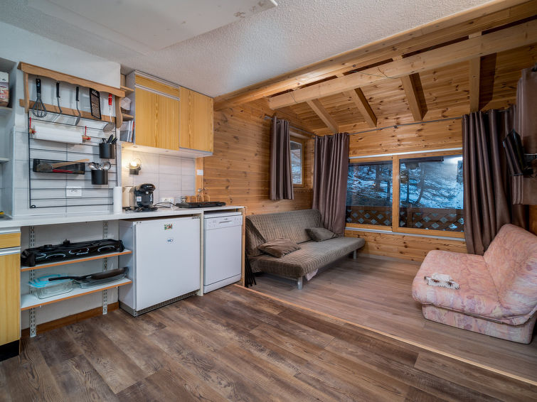 Aan de piste: Comfortabel appartement Le Schuss IV in La Foux D'Allos in La Foux D'Allos