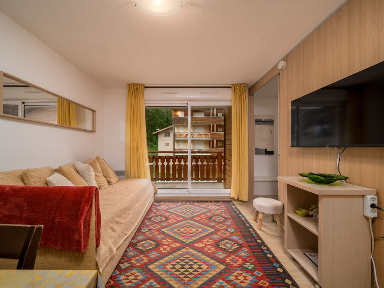 6-persoons appartement met bergzicht in La Foux D'Allos in La Foux D'Allos