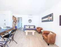 Appartement Les Goelands: zee & strand op 200 meter in Saint Cyr sur Mer - thumbnail 3