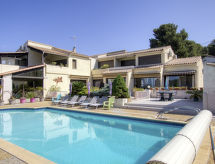 Appartement aan de Côte d'Azur met zwembad, zeezicht en strand op 200m - thumbnail 1