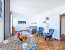 Knus appartement voor 2 aan de Côte d'Azur, 200m van zee - thumbnail 3
