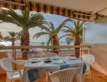 Appartement op 50 meter van het zandstrand in Saint Cyr sur mer Les Lecques - thumbnail 1