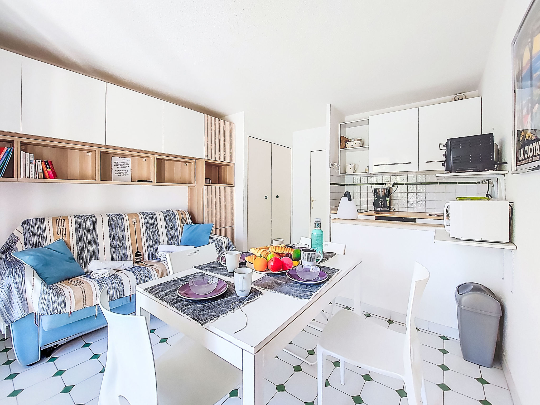 Jardins de la mer-Binnen