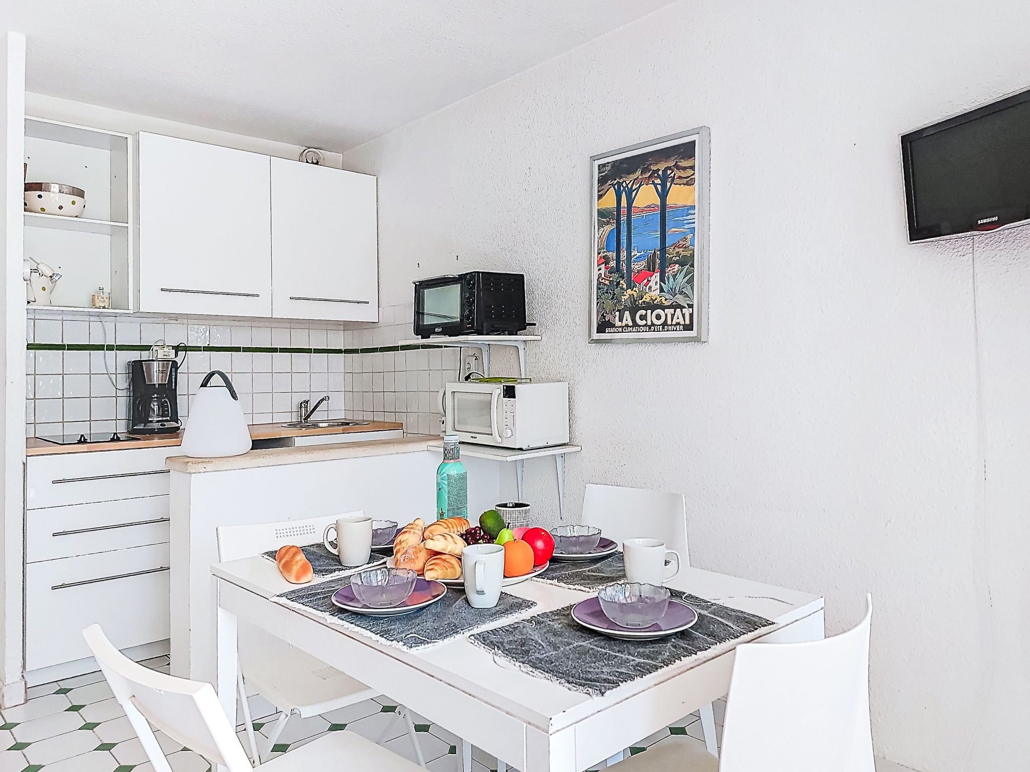 Jardins de la mer-Binnen