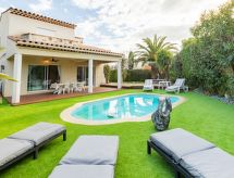 Vrijstaande villa L'Italienne met privézwembad op 900m van zandstrand Les Lecques - thumbnail 2