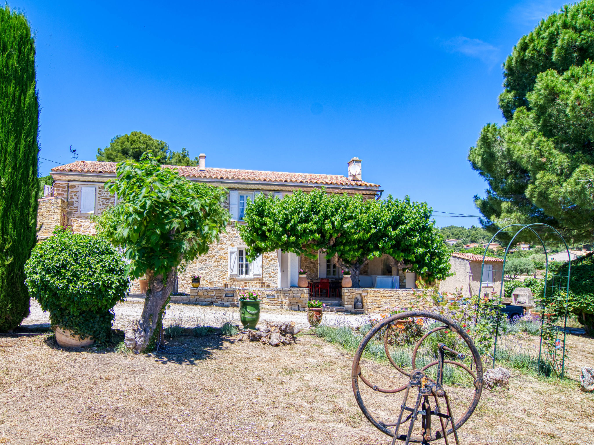 Ferme La Bastide de Magdeleine – Extérieur de la maison, photo 40 sur 47