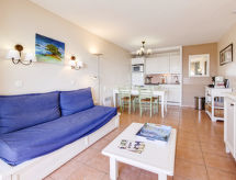 Licht appartement op 100 meter van zandstrand La Coudoulière met zwembad - thumbnail 4