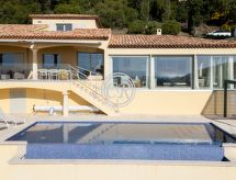 Villa met privézwembad en zeezicht in Valcros, Côte d'Azur - thumbnail 1