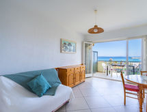 Direct aan het strand van Le Lavandou: appartement voor 4 personen - thumbnail 3