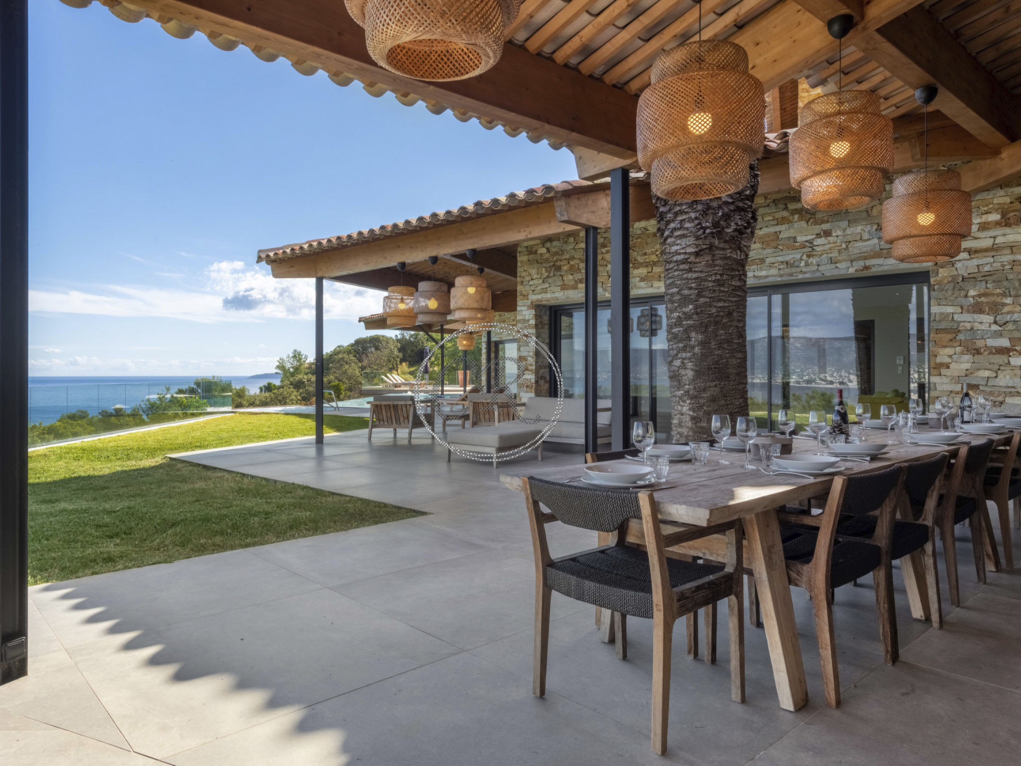 Außergewöhnliche Villa am Cap Bénat-Binnen