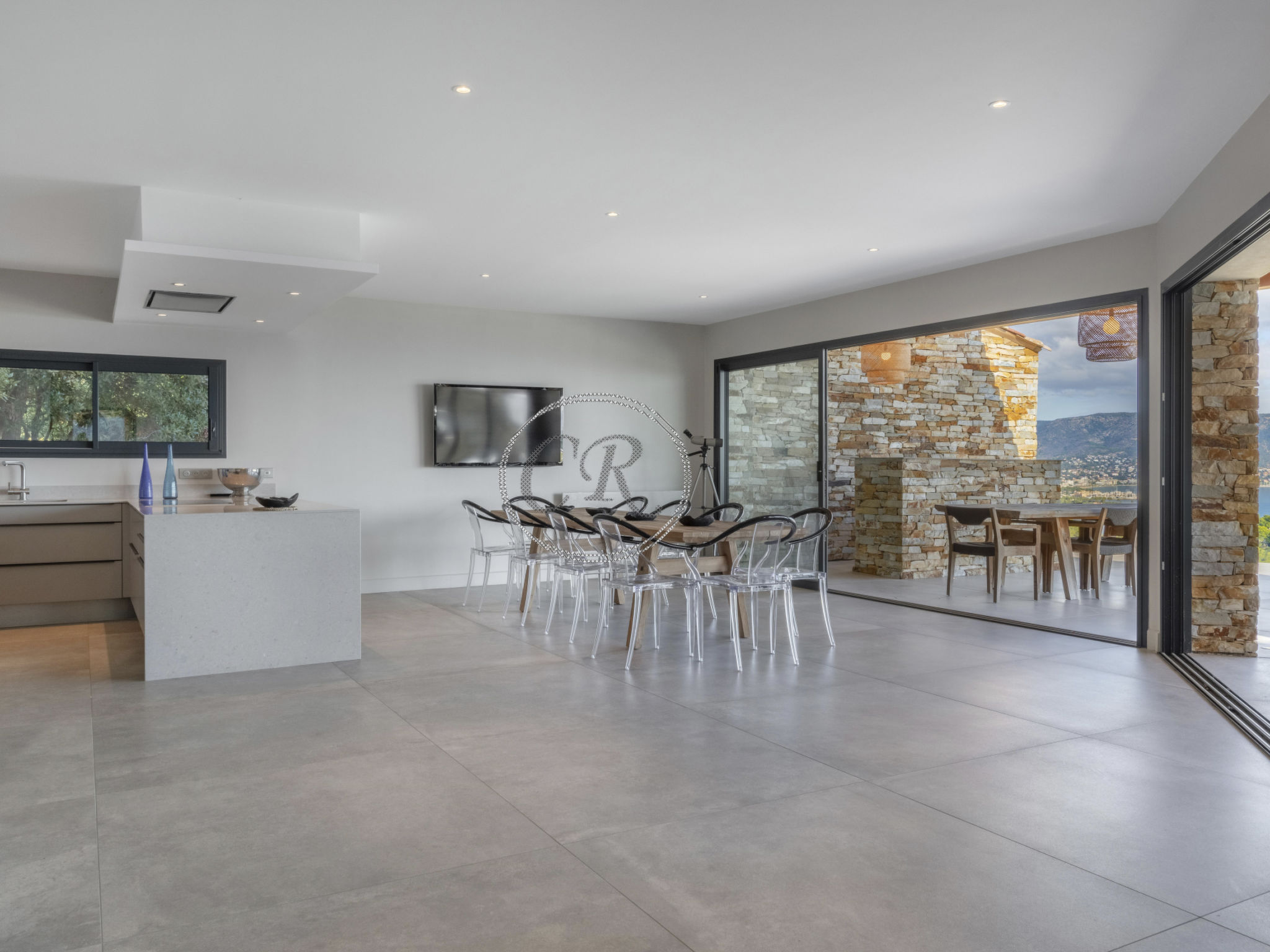 Außergewöhnliche Villa am Cap Bénat-Binnen