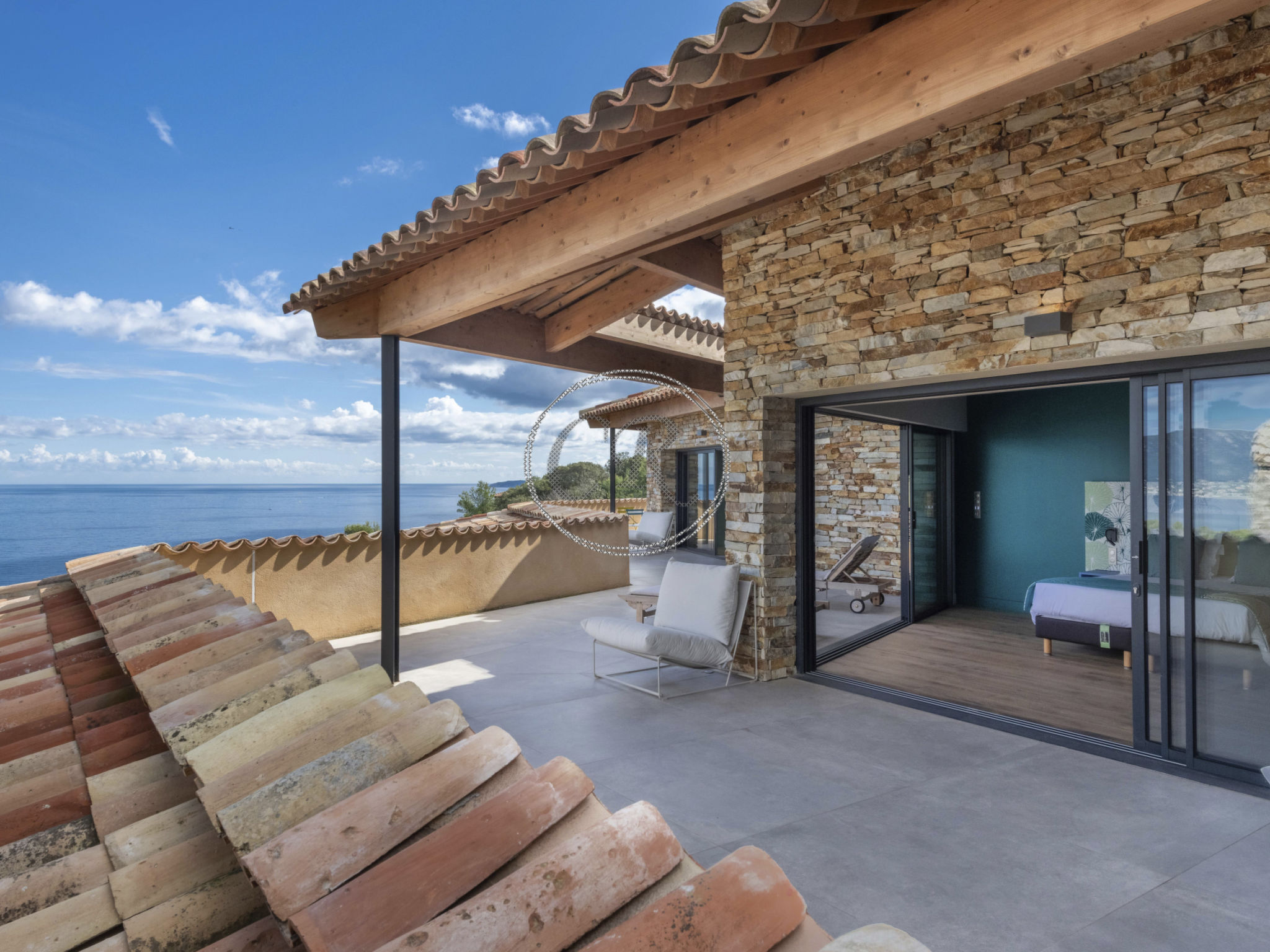 Außergewöhnliche Villa am Cap Bénat-Binnen