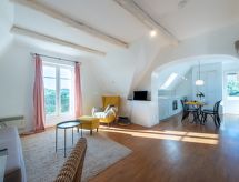 Knus appartement met zwembad, 500m van strand Tamaris in Cavalaire - thumbnail 4