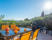 Zonnig appartement nabij strand en Saint-Tropez op de Côte d'Azur - thumbnail 1