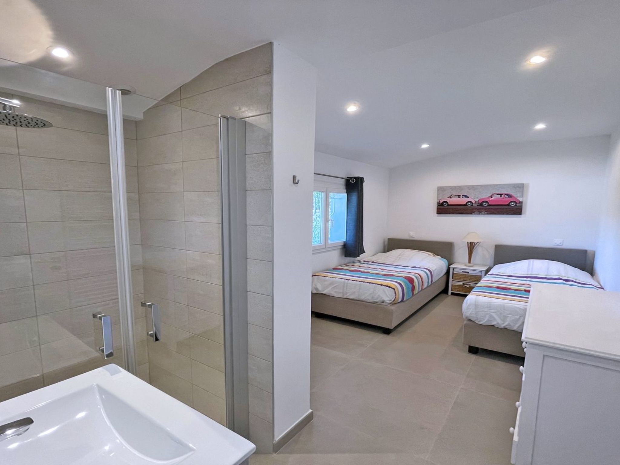 Villa 10 Pers - Piscine privée - Clim - Grimaud - Binnen