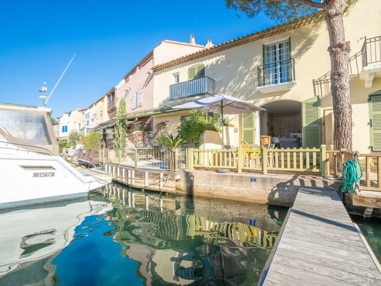 Centraal gelegen vakantiehuis Bleu Azur in Port Grimaud in Port Grimaud