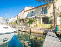 Bleu Azur: Charmant rijtjeshuis aan het kanaal in Port Grimaud, 1 km van zee - thumbnail 1