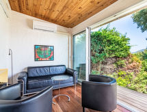 Knus appartement op groene residentie Font Mourier, 2 km van het strand - thumbnail 6