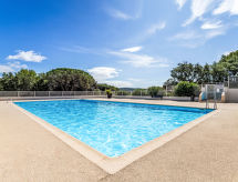 Knus appartement op groene residentie Font Mourier, 2 km van het strand - thumbnail 1