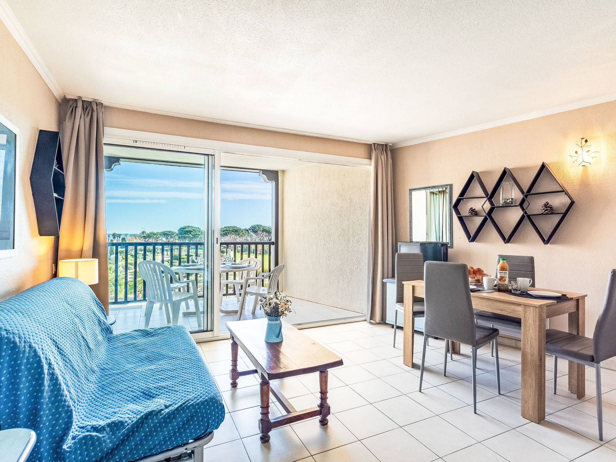 Appartement aan zee Les Marines de Gassin, 100m van het strand - foto 6