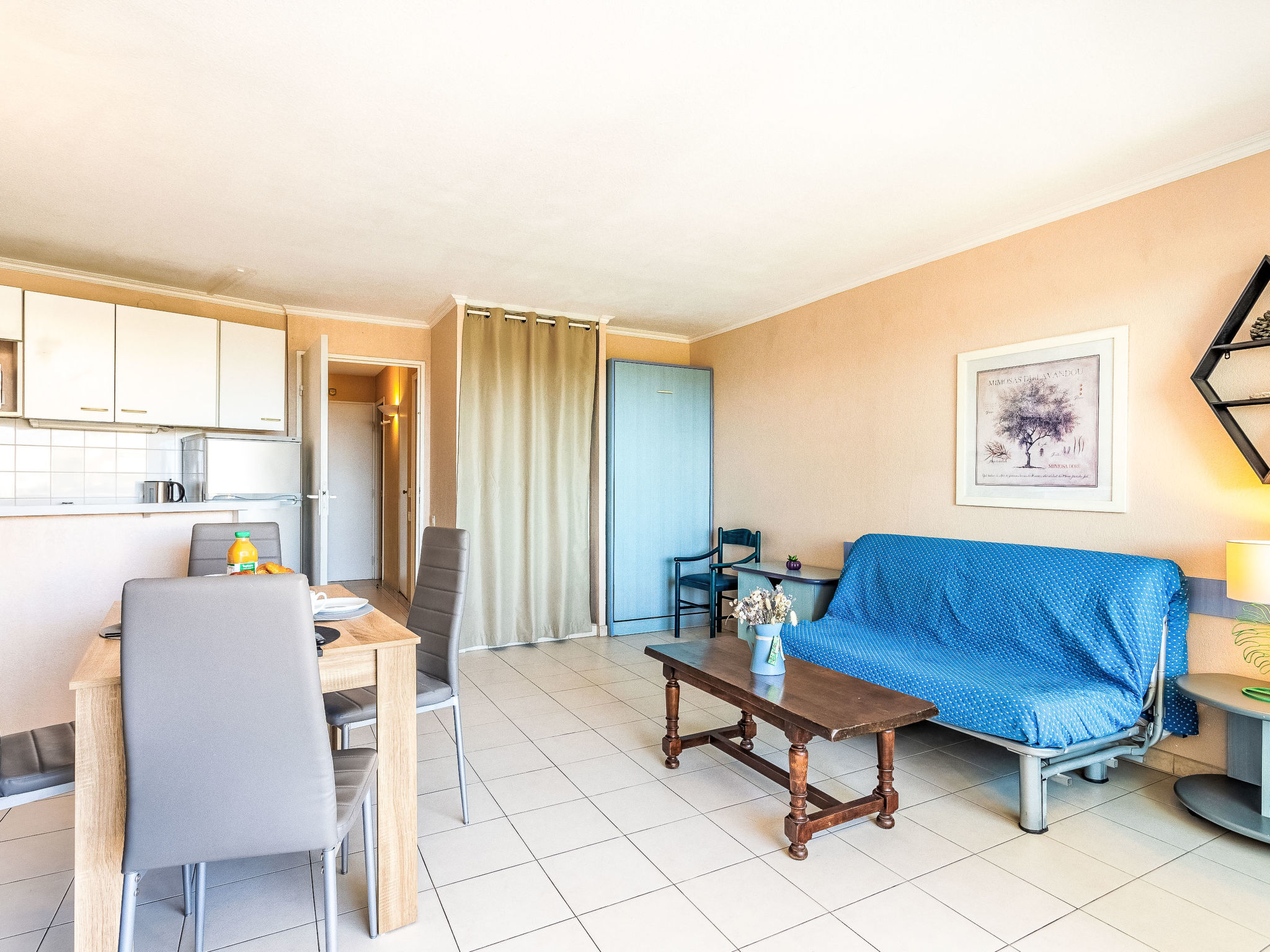 Appartement aan zee Les Marines de Gassin, 100m van het strand - foto 7