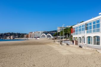 Restaurant plage du casino sainte maxime marie