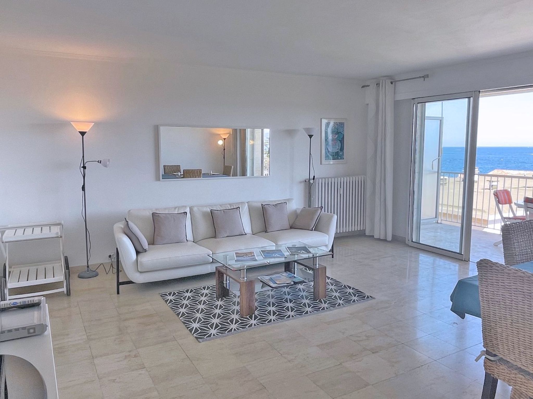 Appartement T3 - 4 pers - Meerblick - Klimaanlage-Inside