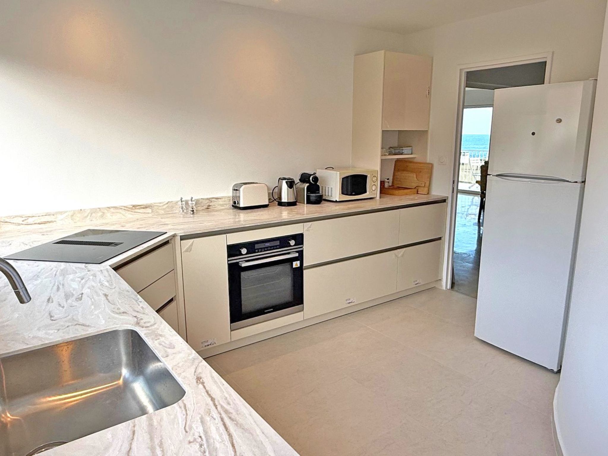 Appartement T3 - 4 pers - Meerblick - Klimaanlage-Inside