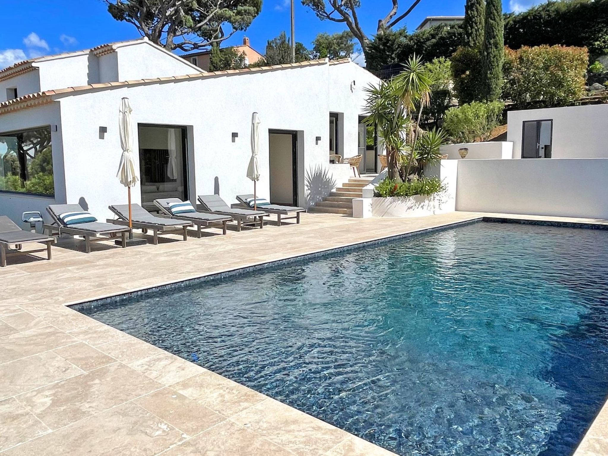 Villa 10 Personen - Swimmingpool - Klimaanlage- Sainte Maxime