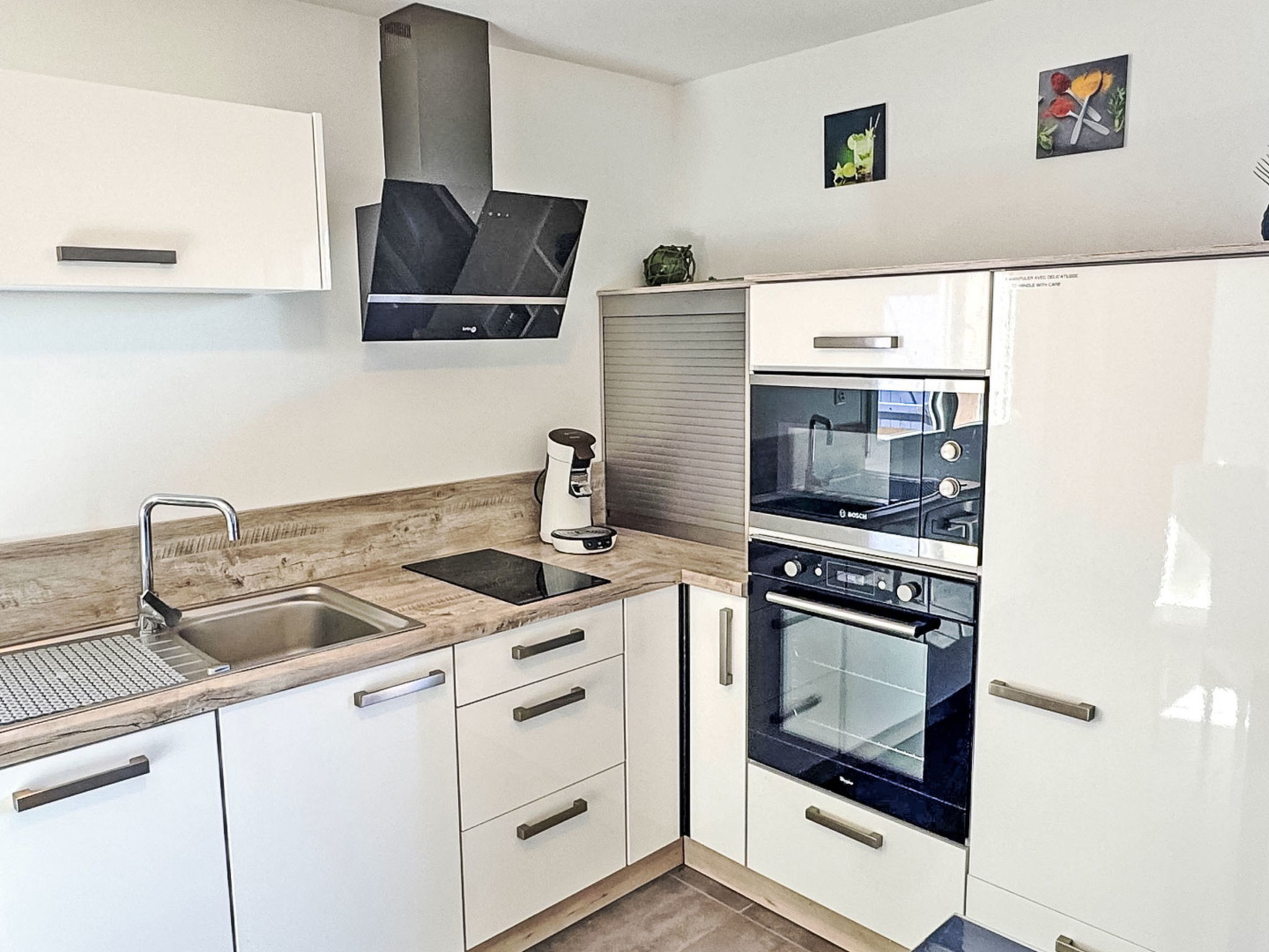 Maison 4/6 personnes - Piscine privée - Clim - Binnen