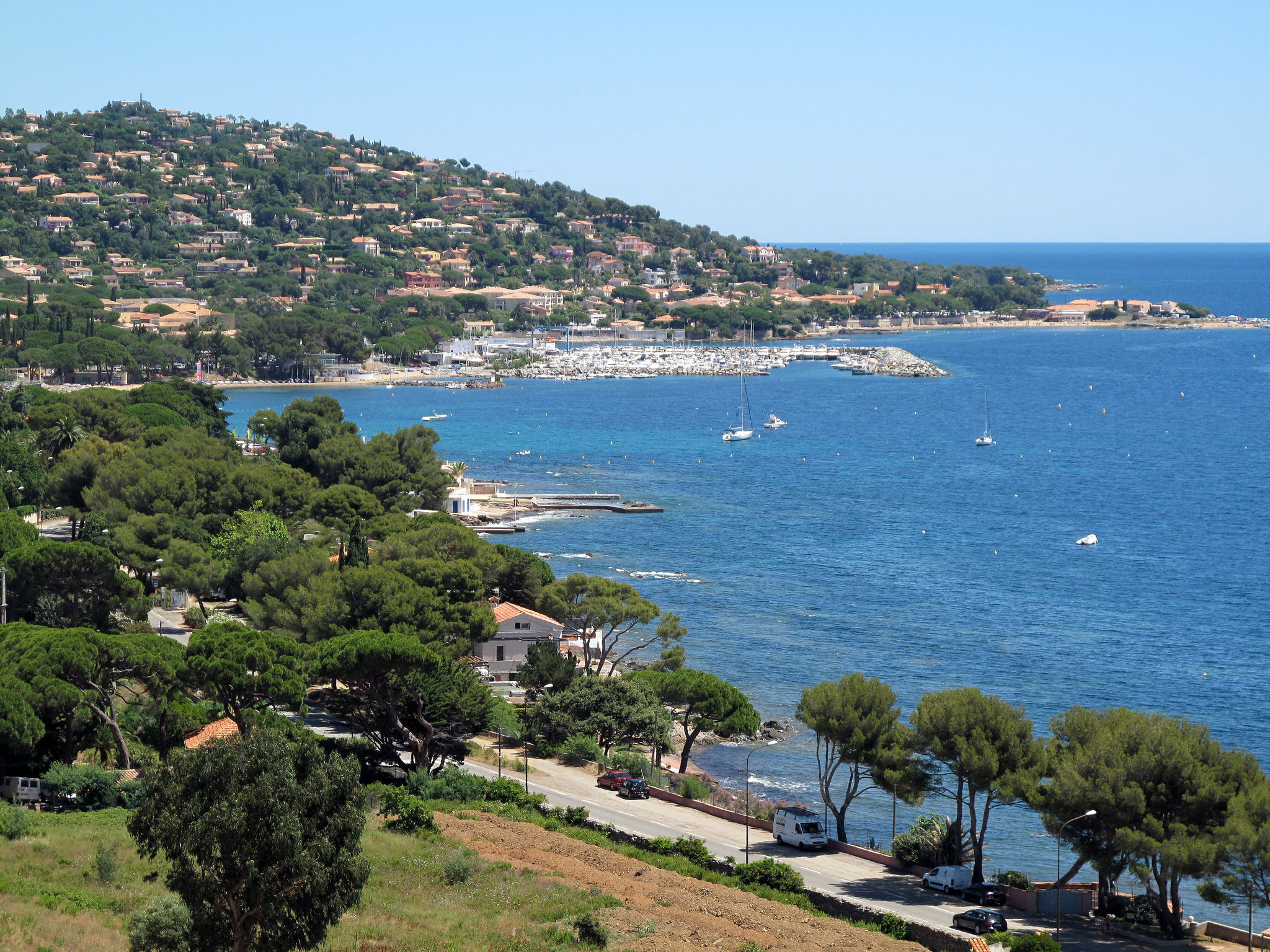 Les Coralines-Omgeving