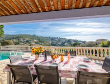 Villa Botteri: Vrijstaande villa met zwembad op 1,3 km van zee aan de Côte d'Azur - thumbnail 5