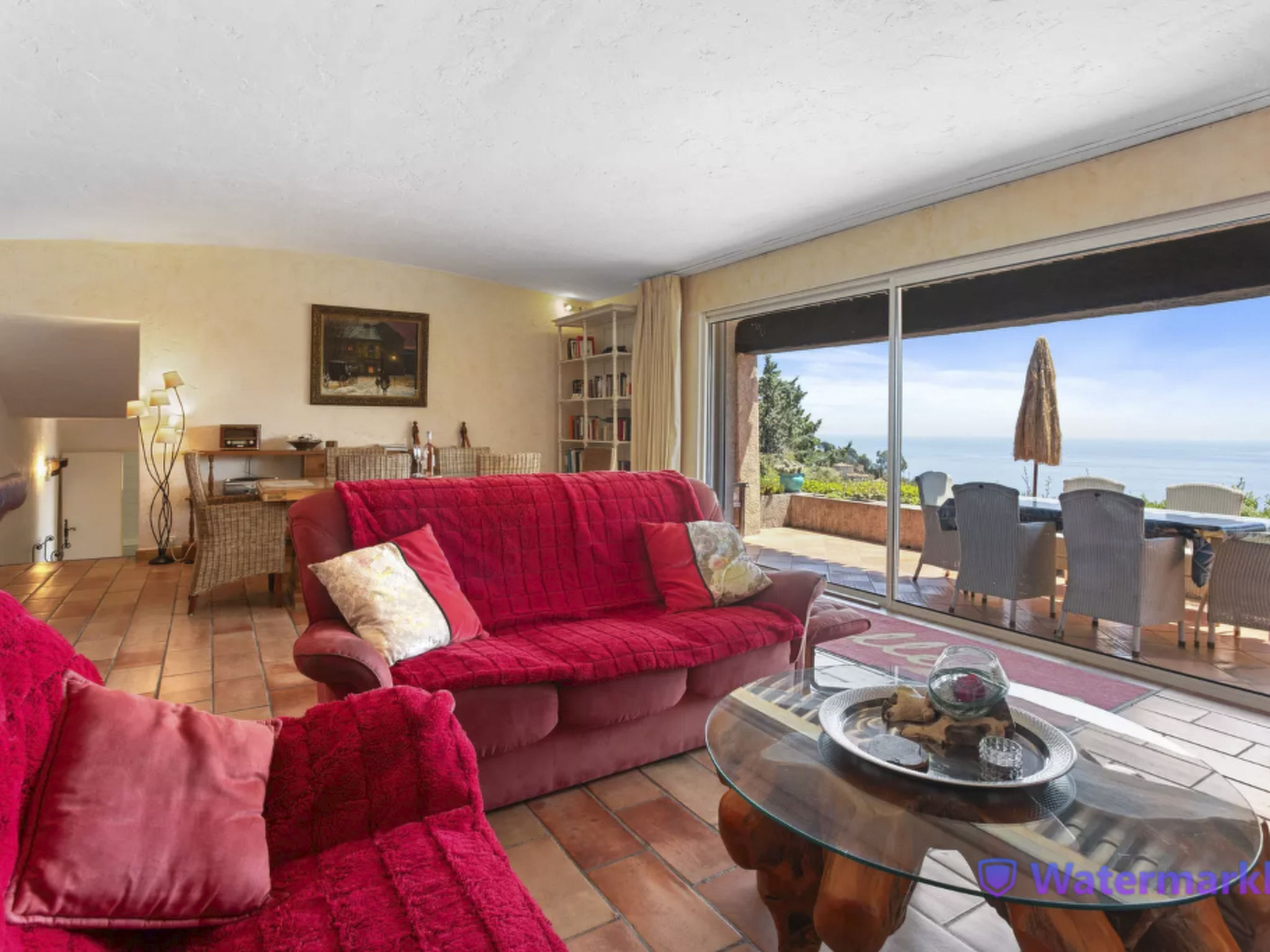 Vakantiehuis met omheinde tuin in Les Issambres (Frankrijk) 1 hond is welkom