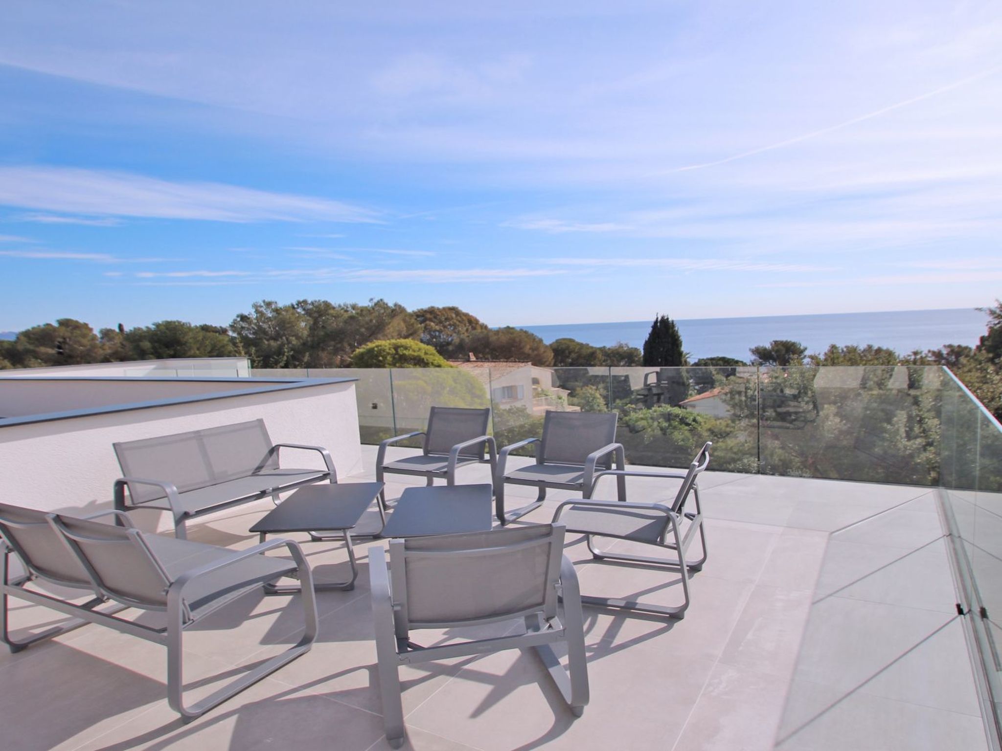 Villa 10 pers - Privates Schwimmbad - Meerblick - Wifi-Binnen