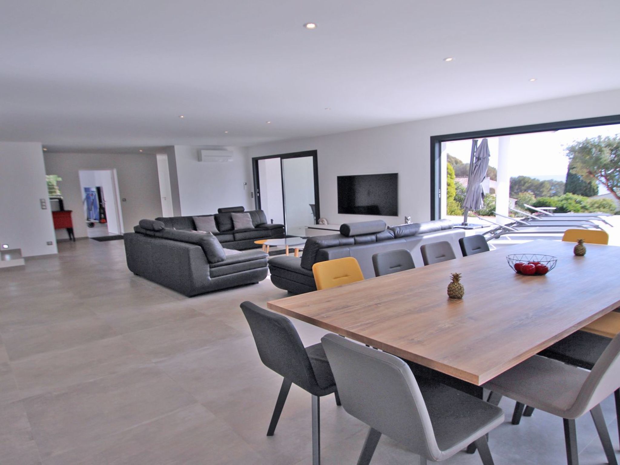 Villa 10 pers - Privates Schwimmbad - Meerblick - Wifi-Binnen