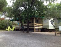 stacaravan camping Lei Suves cote d'azur Var