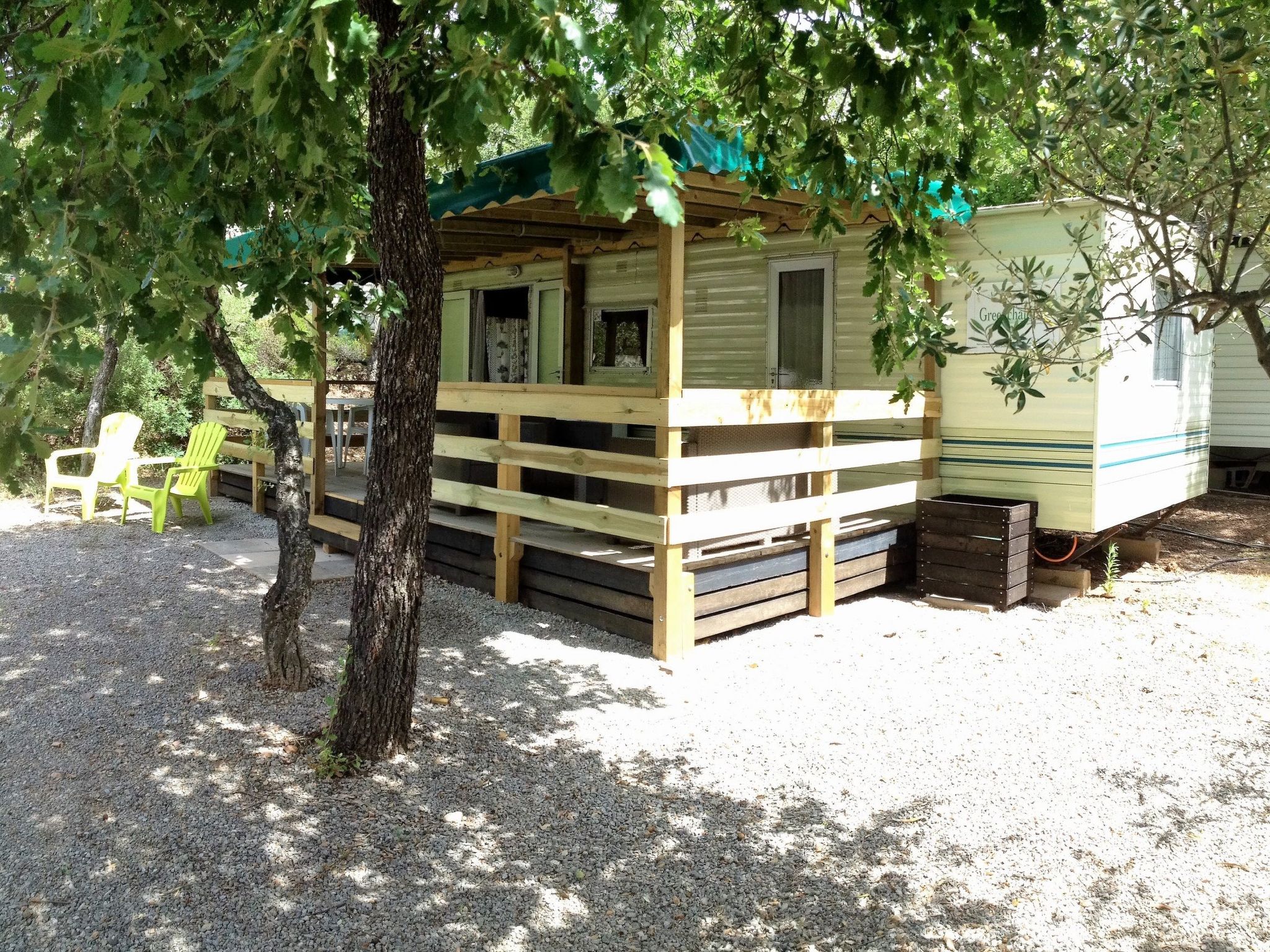 stacaravan camping Lei Suves cote d'azur Var Chalet in Les Issambres