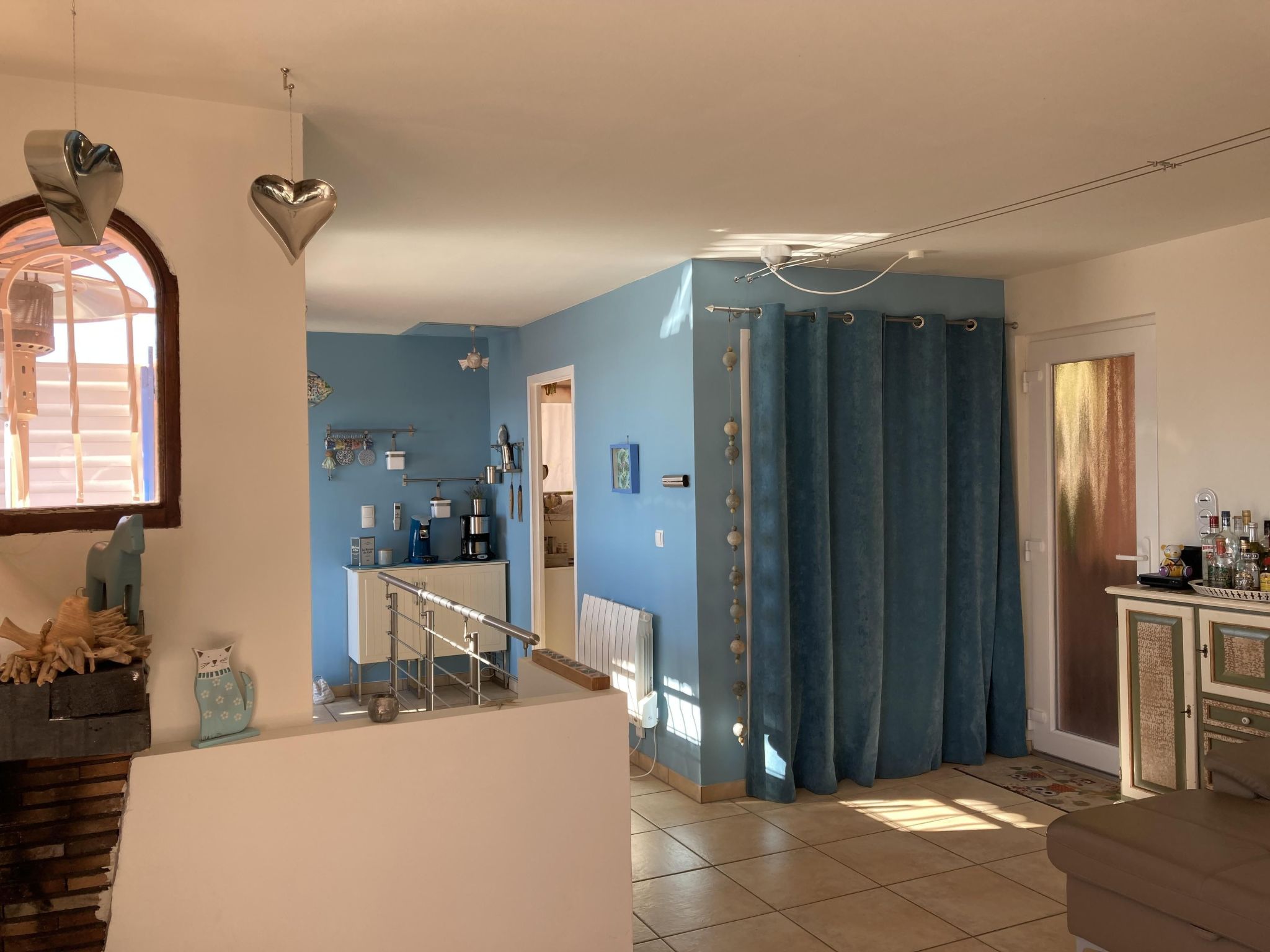 Kleine Villa an der Cote d´Azur-Drinnen