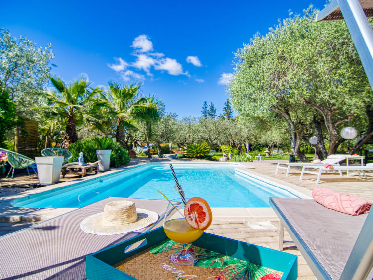 Vakantiehuis met privé zwembad in Callas (Frankrijk) voor 6 personen